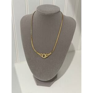 Vintage Givenchy Interlocking Knot Necklace
